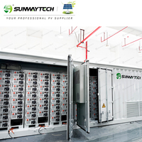Armoire ESS personnalisable 2500KW-5000KW, refroidissement liquide/air en option, protection IP54/IP55