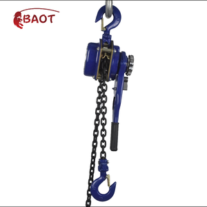 <span class=keywords><strong>1.5</strong></span> <span class=keywords><strong>Ton</strong></span> Gelegeerd Stalen Kettingtakel Met Veiligheidshaak Corrosiebestendig Voor Constructie - Product Image 4