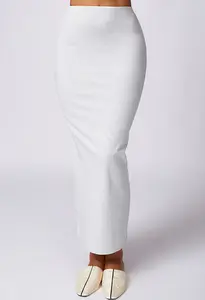 Buen diseño al aire libre todo en uno vestido de nailon de punto de alta elasticidad Falda larga Sexy para mujeres tallas verano estilo Casual XL tamaño