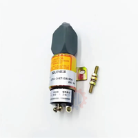 Vanne solénoïde d'arrêt de carburant moteur B5.9 1751-2467U1B1S5A 3864274 1751ES-24E7U1B1S5 pour excavatrice PC200-7 R200-7 R210-7 R215-7