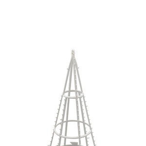 <b>Christmas</b> <b>Tree</b> Stand White PP Durable <b>Base</b> <b>For</b> Holiday Display And Gift Decoration - Product Image 4