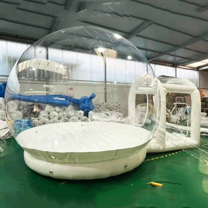 Casa Burbuja Inflable Transparente Comercial <span class=keywords><strong>de</strong></span> Fábrica China con Colchón <span class=keywords><strong>de</strong></span> Burbuja para Acampar, Ideal para Fiestas y Eventos al Aire Libre - Product Image 1
