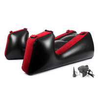 Ensemble de meubles BDSM pour adultes, grand lit, canapé, chaise et menottes, jouets sexuels et bondage en cuir de qualité