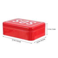 Kit de survie en acier inoxydable pour l'extérieur, entièrement étanche, multifonctionnel, outil de sauvetage et de premiers secours d'urgence