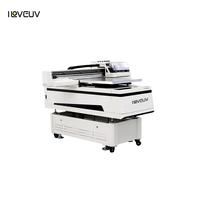 Printer UV Flatbed 6090 600x900mm LED UV Inkjet untuk Akrilik Kayu Kaca Logam PVC