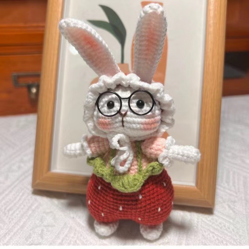 สตรอเบอร์รี่ลูกกวาดลูกกวาดกระต่าย