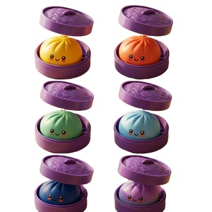 Jouet Squishy en forme de Boulette de Halloween de 8,5 cm, à remontée lente, réaliste, anti-stress, pour enfants de 8 ans et plus, unisexe, expédition immédiate - Product Image 4
