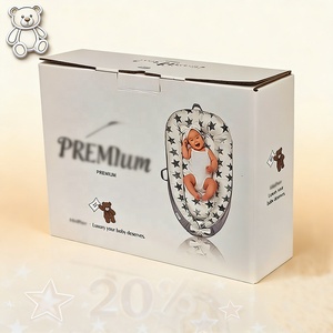 กล่องไปรษณีย์ลูกฟูกแบบรีไซเคิลจากผู้ผลิต กล่องของขวัญพิมพ์โลโก้ตามสั่ง บรรจุภัณฑ์ผลิตภัณฑ์สำหรับเด็ก กล่องกระดาษแข็ง - Product Image 1