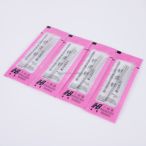 500 adet/kutu tek kullanımlık poli çanta paketlenmiş paslanmaz çelik saplar akupunktur iğneleri tüp - Product Image 4