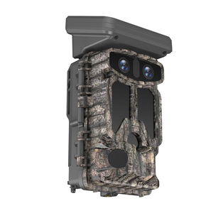 HDKing-Cámara de rastreo para caza al aire libre, panel solar con visión nocturna, función oculta, imagen CMOS, impermeable, 4K, 30fps, IP65, doble lente - Product Image 2