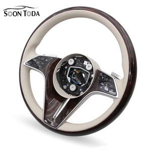 Volante Deportivo SOON TODA Modificado en PU y Cuero para Mercedes-Benz Clase <span class=keywords><strong>S</strong></span>, <span class=keywords><strong>C</strong></span>, GLC, E, <span class=keywords><strong>S</strong></span>, CLS, Modelo ZC-221-M6-F - Product Image 2