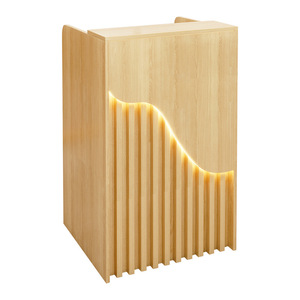 Salon Decoration Nail <b>Small</b> Cashier Counter With Lights Dress Store Minibar Popular Barber Front <b>Table</b> - Product Image 1