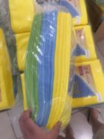 Chiffon de nettoyage en microfibre de haute qualité pour la cuisine et le lavage de voitures, emballé en OPP/PP, 200 GSM, 300 GSM, 350 GSM, 400 GSM, serviette en microfibre pour véhicules