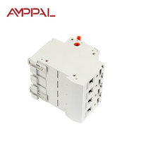 Petit interrupteur d'isolement industriel unipolaire 2P 3P 4P 125A Power Trip MCB en métal et plastique