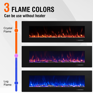 Luxstar-calentadores eléctricos de alta calidad para el hogar, chimenea eléctrica de 84 pulgadas con simulación de <span class=keywords><strong>llama</strong></span>, fabricante en venta - Product Image 6