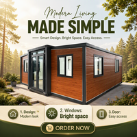 Capsule d'urgence mobile : Maison conteneur pour camp de travail, dortoir, bureau temporaire, logement d'urgence