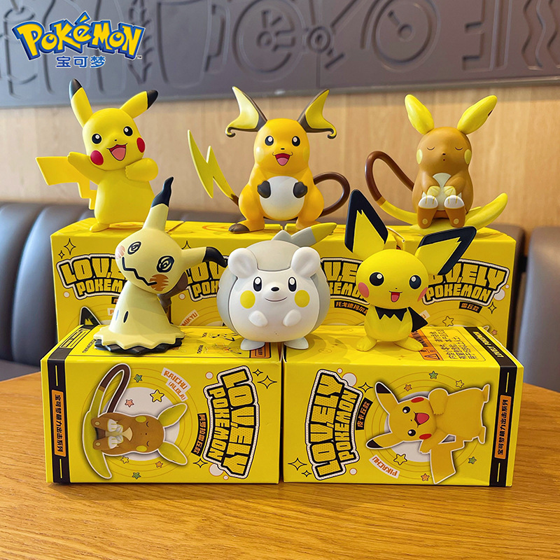 本物のポケットモンスターアクションフィギュアブラインド