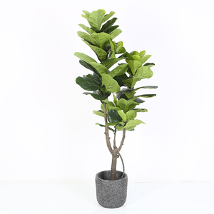 Buena calidad rama comprar árbol artificial ficus lyrata <span class=keywords><strong>bonsai</strong></span> al por mayor violín hoja de higo - Product Image 4