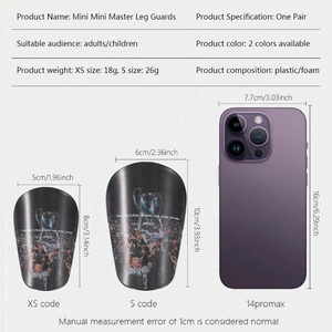 Sản Xuất Chàng Trai Cô Gái Thể Thao Bảo Vệ Bóng Đá Nhỏ Bảo Vệ Ống Chân Mini Bóng Đá Miếng Đệm Ống Chân Bóng Đá Miếng Đệm Bóng Đá Bảo Vệ Ống Chân - Product Image 6