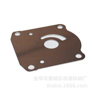 Conjunto de Impulsor de Bomba de Agua para Motor Fuera de Borda Yamaha, Carcasa con Sello de Agua, 6 Aspas en Espiral, Pulido, para 30Hp - Product Image 4