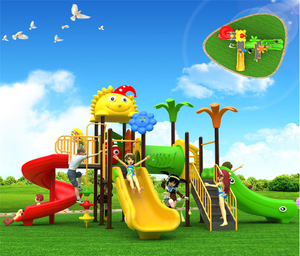 Équipement de terrain de jeu commercial de glissière d'enfants de haute qualité pour <span class=keywords><strong>le</strong></span> parc de sports et l'école avec la construction d'acier et de fibre de verre - Product Image 6