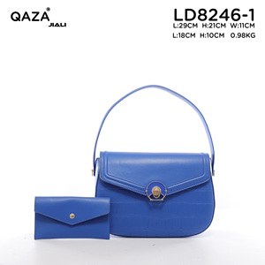 Sacs à Main pour Femmes QAZA – Ensemble de Sacs à Main de Luxe en Cuir PU Texture <span class=keywords><strong>Croco</strong></span> Durable pour Femmes – Nouvelle Collection 2026 – <span class=keywords><strong>Sac</strong></span> à Bandoulière Tendance - Product Image 1