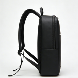 Sac à dos pour <span class=keywords><strong>homme</strong></span> imperméable de 15 pouces, grande capacité, en cuir PU, pour le travail et le bureau, vente chaude, OEM/ODM - Product Image 2