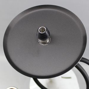 Ruso elegante <span class=keywords><strong>Alpha</strong></span> X Blancanieves HOOKAH 304 Acero inoxidable estilo europeo Shisha Pipe Nargile Qalyan Chicha conjunto de silicona - Product Image 6