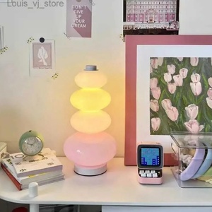 Candy String Rainbow <b>LED</b> Floor Lamp Nordic Novelty Glass Floor <b>Light</b> for Children Living Room Bedroom Vertical Lighting Fixtures - Product Image 4