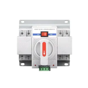 Bán HOT Chint Cung Cấp Điện Kép Công Tắc Tự Động NZ1BR-63/2P/4P 10A Hộ Gia Đình 220V Chuyển Mạch ATS Circuit Breaker