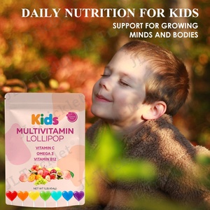 Julong Forte demande Complément alimentaire OEM Vitamine Sucette Soutient la <span class=keywords><strong>concentration</strong></span> et la fonction cérébrale saine Sucettes pour enfants - Product Image 4