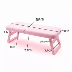 Portable <b>Nail</b> Arm Rest Soft PU Hand Pillow Folding Manicure Cushion for Salon Use - Product Image 6