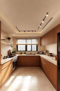 Meilleures ventes d'armoires de cuisine murales multifonctionnelles pliables écologiques résistantes à l'eau modernes personnalisées pour les grandes familles - Product Image 4