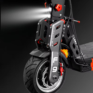 Trottinette électrique intelligente NFC à deux roues pour adultes, avec cadre en aluminium, batterie 40Ah, guidon pliable à amortissement, modèle DDC-023, design pliable compact pour un rangement facile - Product Image 3