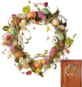 2025 ornement mural et décor de guirlande d'oeufs de Pâques pour la maison ou la fête idée de <span class=keywords><strong>cadeau</strong></span> de Pâques - Product Image 1