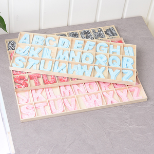 Sedex fabrika denetim DIY el sanatları ev dekorasyon lazer kesme kontrplak ahşap mektup yazı tipi - Product Image 4