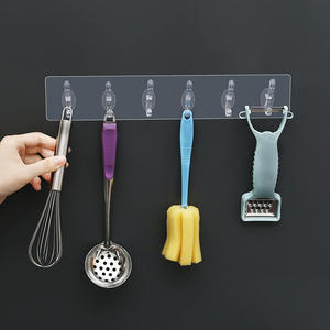 Ganchos Adhesivos Multiusos para Abrigos y Sombreros, Ganchos Transparentes de Cristal para Cocina y Baño, Ganchos Fuertes para Pared - Product Image 4
