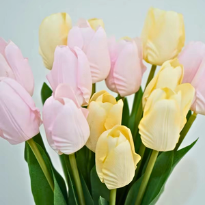 Tulipani Artificiali a Stelo Singolo all'Ingrosso per Matrimoni, Composizioni Floreali per Venerdì Santo, Decorazioni Pasquali per la Casa - Product Image 4
