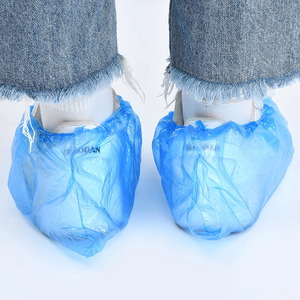 100 шт./упаковка, одноразовый пластиковый чехол для обуви - Product Image 6
