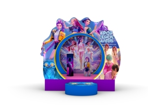 Castillo Inflable Comercial de 10x10 Pies con Soplador de Aire, Diseño K-pop Demon Hunters, para Niños, Brincolín para Fiestas - Product Image 4
