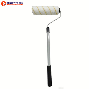 <span class=keywords><strong>Rodillo</strong></span> de pintura ajustable de 9 pulgadas con mango largo flexible, herramientas de pintura - Product Image 1