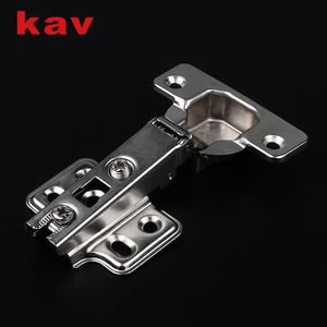 Fournisseur chinois kav, vente en gros de quincaillerie de cuisine en acier, charnières automatiques normales bon marché de 35 mm, deux voies - Product Image 1