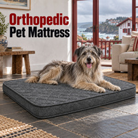 Matelas orthopédique pour chien avec housse amovible imperméable pour les programmes d'exportation OEM ODM