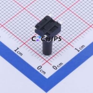K2-1102SP-T4SC-04 Tactile Switch SMD-4P,6x6mm Switch 2.5N Vertical Mount 6mm 6mm - Product Image 2