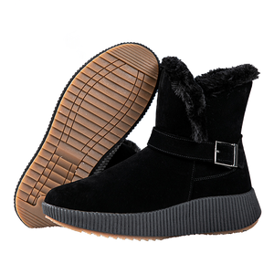 <span class=keywords><strong>Bottes</strong></span> chaudes pour femme, <span class=keywords><strong>bottes</strong></span> courtes légères pour la neige, semelle souple, design antidérapant pour un usage quotidien en <span class=keywords><strong>hiver</strong></span> et un confort par temps froid - Product Image 2