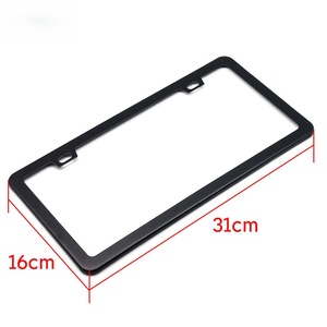 Marco de Matrícula de Acero Inoxidable Estándar Estadounidense en Oferta, Marco para Placa de Matrícula de Automóvil de 31*16 cm - Product Image 3