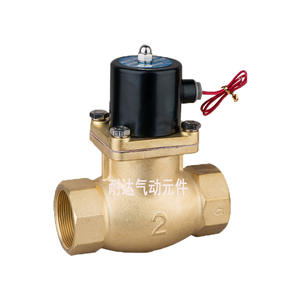 Manufacturer Wholesale High-Temperature Resistant 2L/US-50 Two-Position Two-Way Steam Solenoid <b>Valve</b> 220V <b>Control</b> <b>Valve</b> - Product Image 1