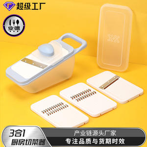 Red Gate Tower 4 en 1, coupe-légumes multifonctionnel, déchiqueteur grossier de 3,5 mm pour salade de carottes et de concombres - Product Image 5