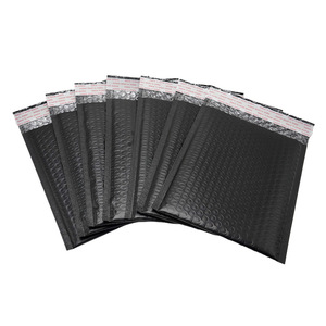 Film personnalisé co-extrudé mat enveloppe à bulles sac express <span class=keywords><strong>noir</strong></span> imperméable en poly mousse sac d'expédition maïs biodégradable bulle Art - Product Image 4