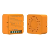 Módulo de Relé Inteligente WiFi Tuya, Control Remoto Inalámbrico, Temporizador, Control por Voz a través de Aplicación, Material de PC Ignífugo, para el Hogar